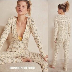 Intimately Free People Home Alone long johns thermal onesie pajamas